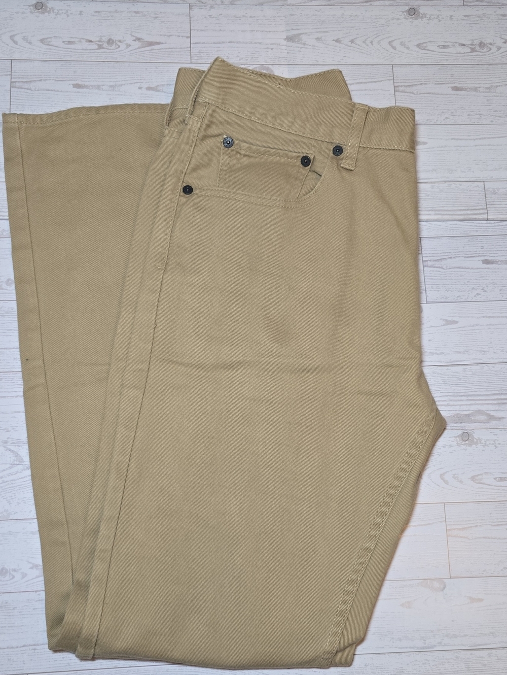 Bullhead Men's Khaki/Tan Straight-Leg Denim, 34x34